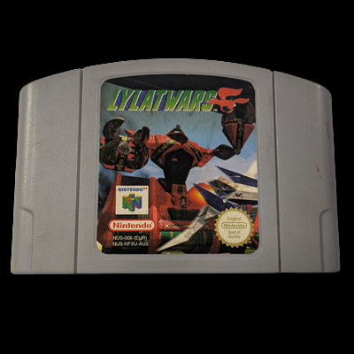Lylatwars N64 Cartridge