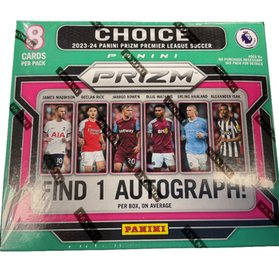 2023/24 Panini Prizm Premier League EPL Soccer Retail 24-Pack Box