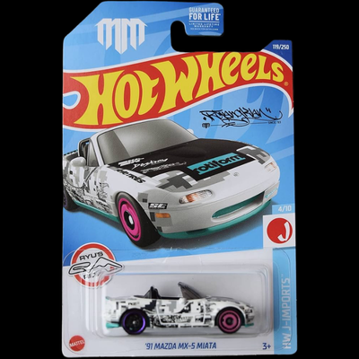 Hot Wheels: '91 Mazda MX-5 Miata