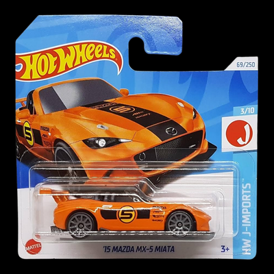 Hot Wheels: '15 Mazda MX-5 Miata Short Card