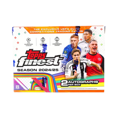 2024/25 Topps UEFA Club Competitions Finest Soccer Hobby Box