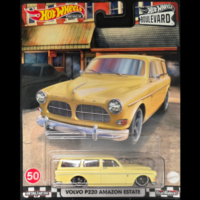 HOT WHEELS PREMIUM BOULEVARD 2021 - VOLVO P220 AMAZON ESTATE #50