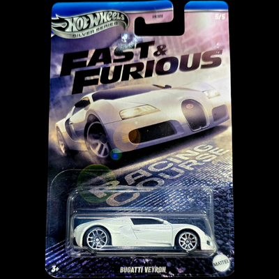 Hot Wheels Silver Series Fast and Furious Racing Course Bugatti Veyron 2025
