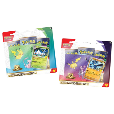 Pokemon TCG: 30th Celebration Tech Sticker Collection Assorted Pre-order 16/9/26