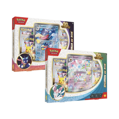 Pokemon TCG: 30th Celebration ex Box Assorted Pre-order 16/9/26
