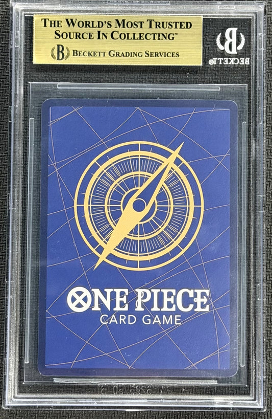 2025 One Piece Promos If I Bowed Down To Power, What’s The Point In Living? OP13-057 Beckett 9.5