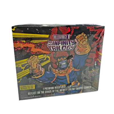 2023 Upper Deck Marvel Allegiance The Infinity Trilogy Hobby Box