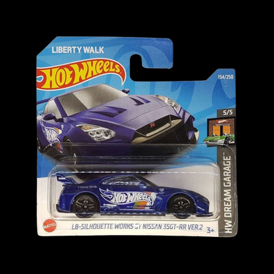 Hot Wheels: LB Silhouette Works GT Nissan 35GT-RR Ver.2 Short Card