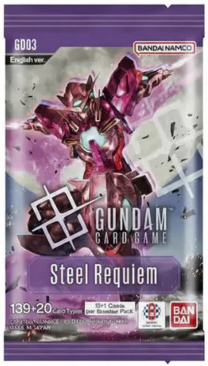 Gundam Card Game: GD04 Steel Requiem Booster Pack