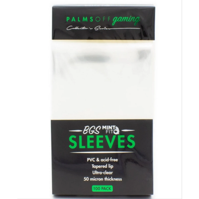 Palm's Off Gaming: MintFit BGS Graded Card Sleeves - Regular 100pc
