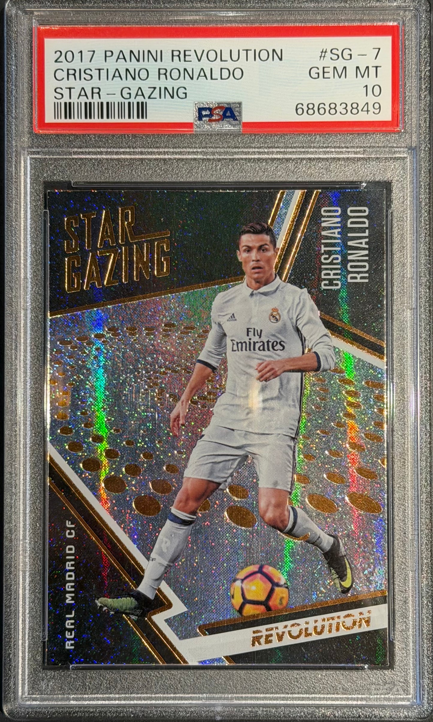 Cristiano Ronaldo SG-7 PSA 10 Star Gazing