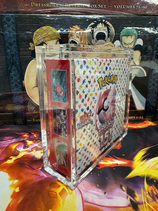 Acrylic case Japanese booster box