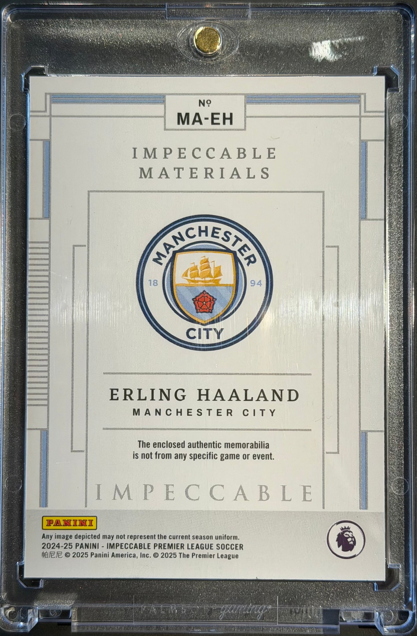 Erling Haaland 2/10 Impeccable Materials