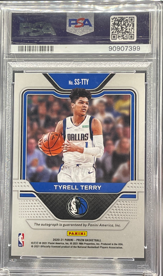 Tyrell Terry Autograph No.SS-TTY PSA 10