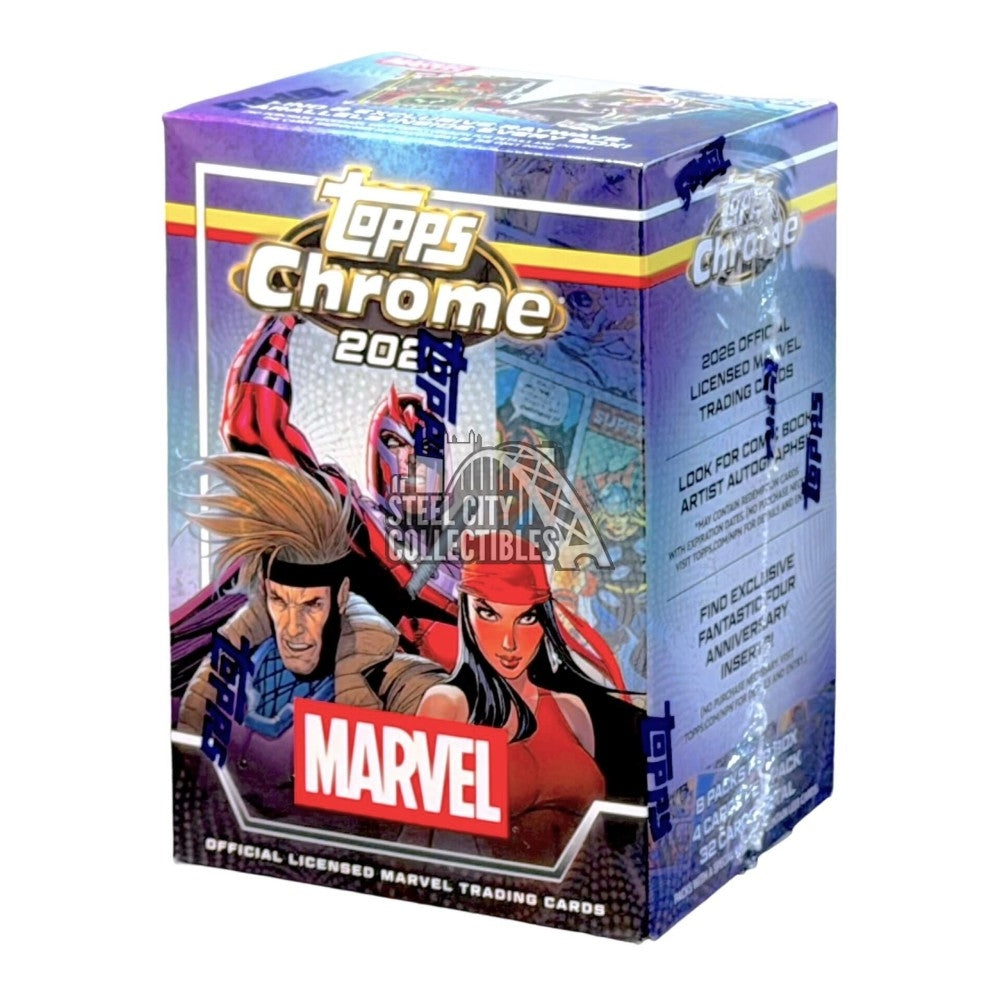 Marvel Topps Chrome 2026 Blaster Box