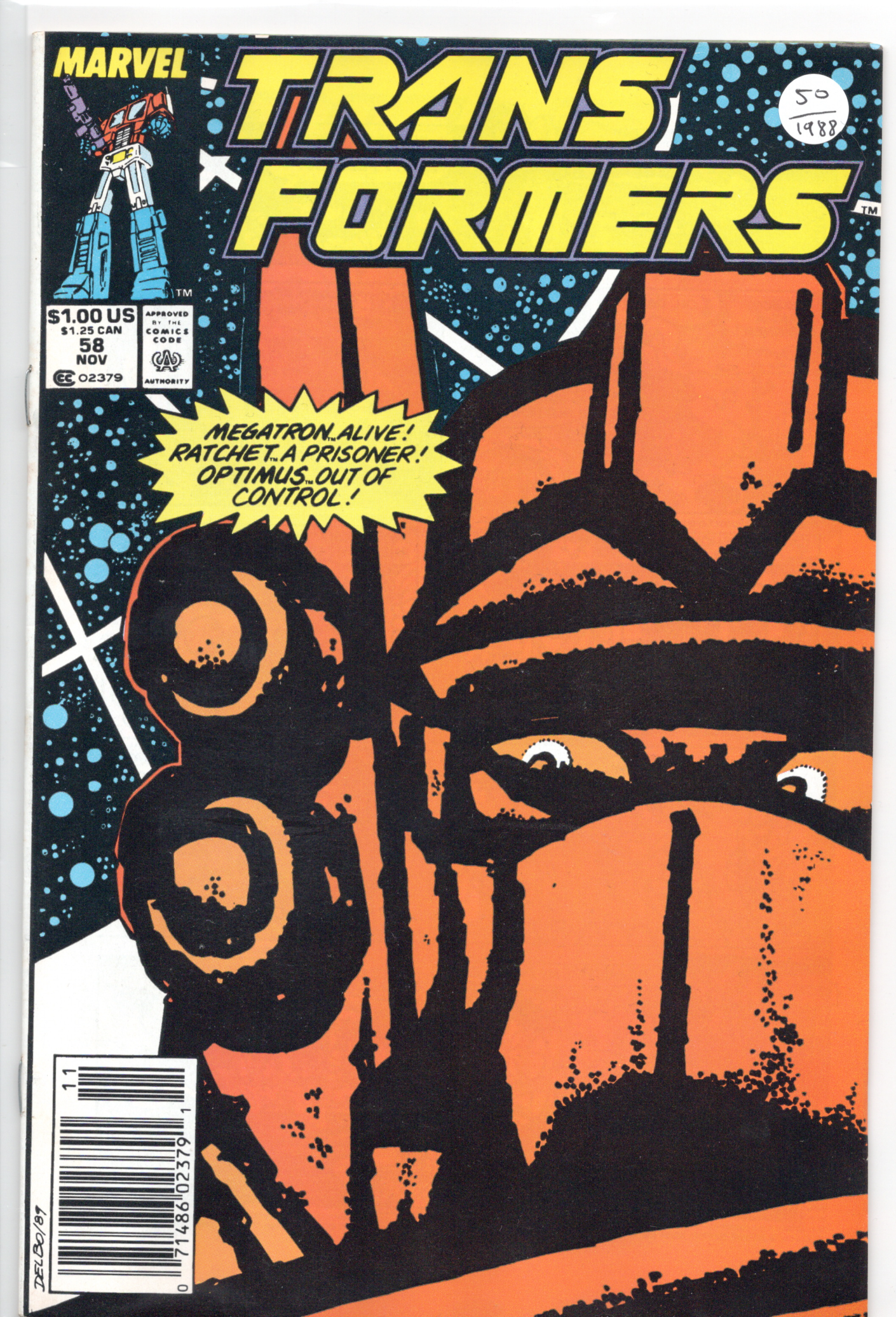 Transformers #58 1988
