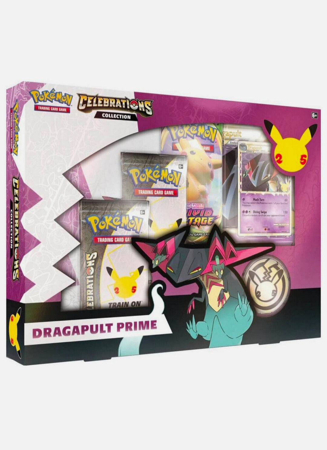 Pokemon TCG Celebrations Collection 25th Anniversary Dragapult Prime SEALED