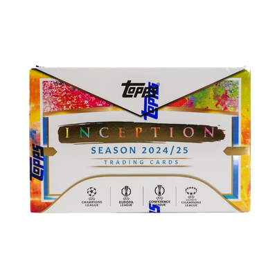 2024/25 Topps Inception UEFA Club Competitions Soccer Hobby Box