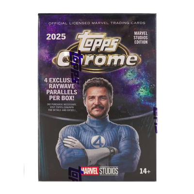 2024/25 Marvel Studios Chrome 7-Pack Blaster Box