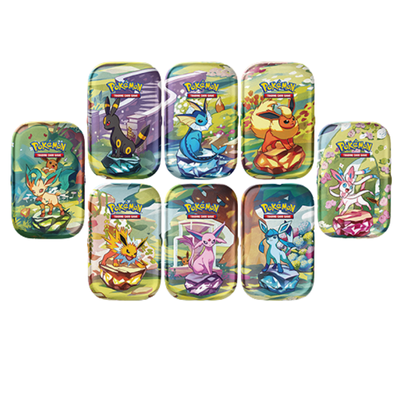 Scarlet & Violet: Prismatic Evolutions Mini Tins