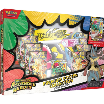 Mega Evolution: Ascended Heroes Premium Poster Collection *Assorted