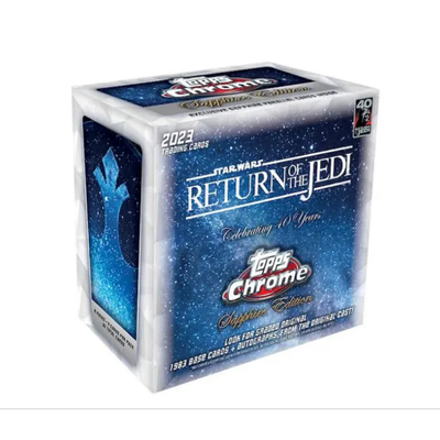 2023 Topps Chrome Star Wars Return of the Jedi Sapphire Hobby Box
