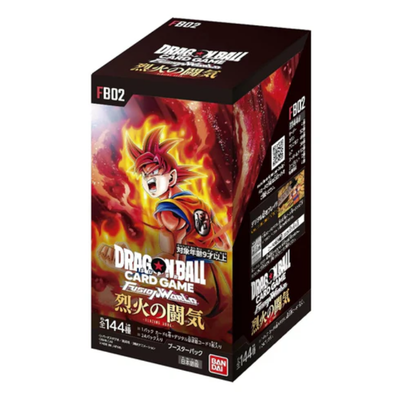Dragon Ball Super Fusion World: Blazing Aura Booster Box FB02 Japanese