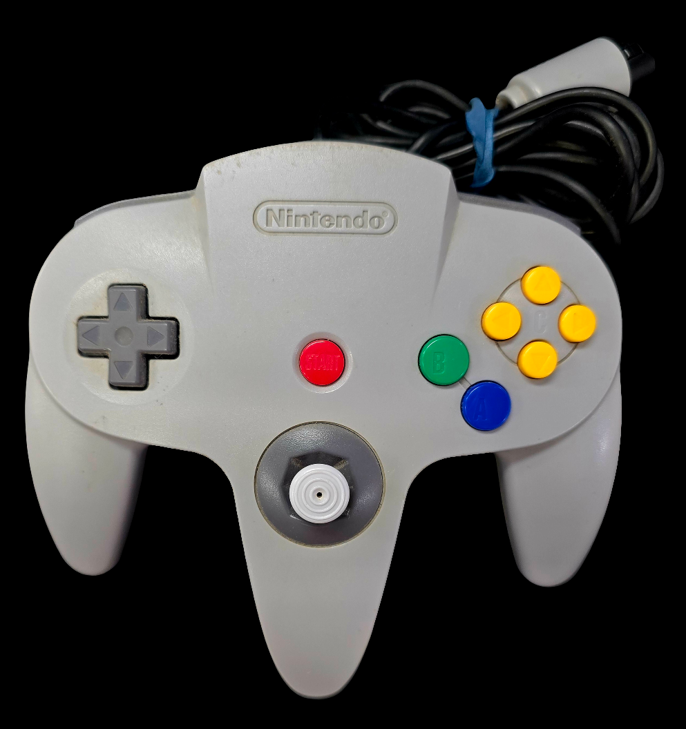 Nintendo 64 System - Charcoal Grey - Complete Console - Cleaned & Tested