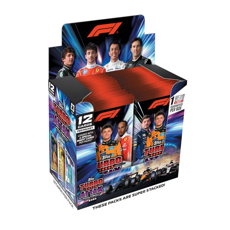 2026 Topps Formula 1 Turbo Attax Booster Box