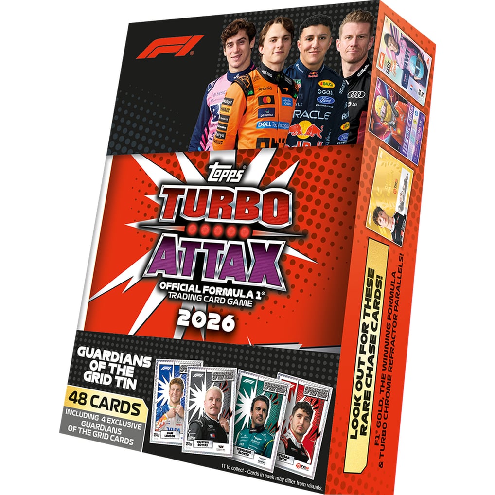 Formula 1 2026 Turbo Attax Mega Tin (Assorted)