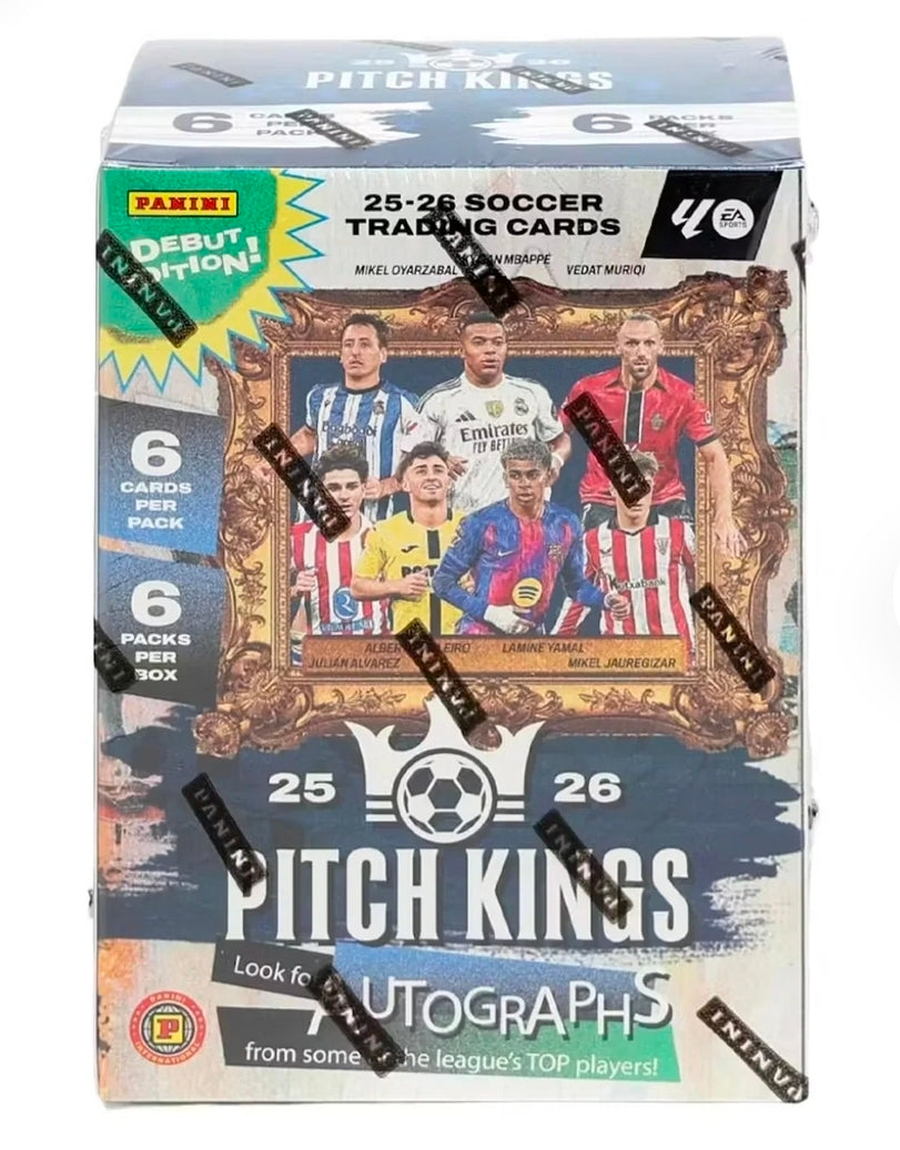 2025-26 Panini Pitch Kings Soccer International Blaster Box