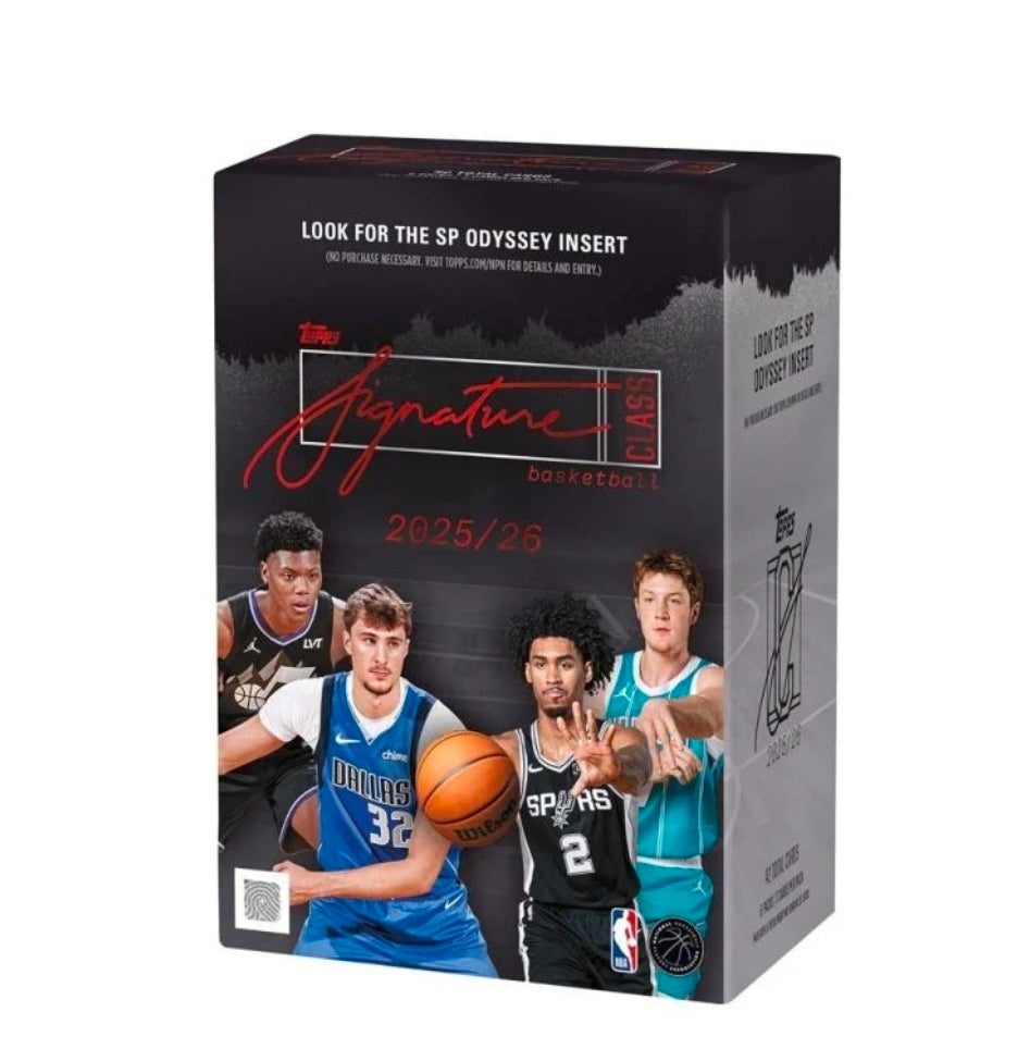 Topps 2025/2026 NBA Signature Class Basketball Blaster Box