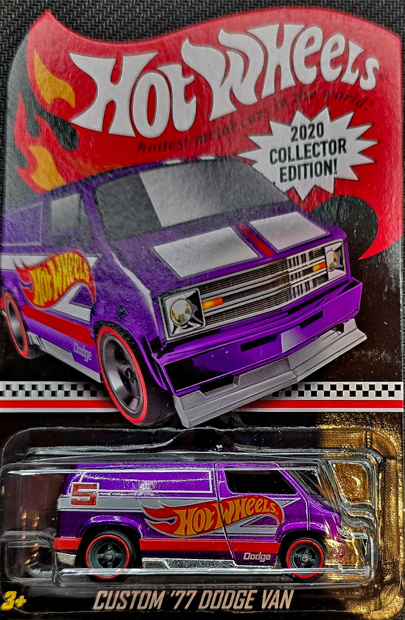 Custom 77 Dodge Van Hotwheels Mail In 2020 In Protector Pack