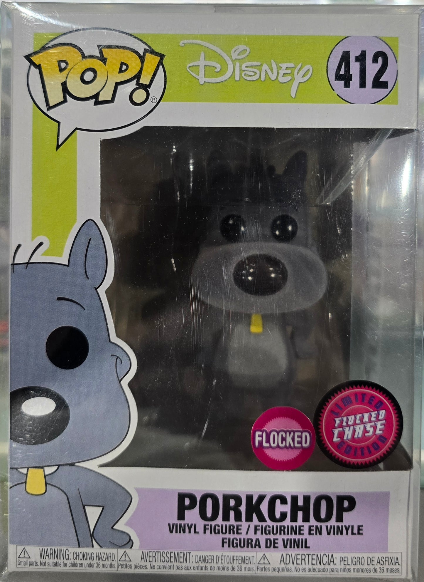 Funko Pop! Disney 412 - Porkchop Flocked Chase