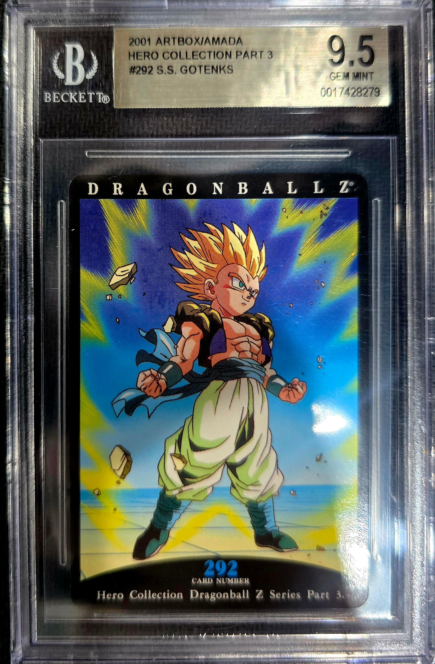 2001 Artbox/Amada S.S Gotenks #292 BGS 9.5