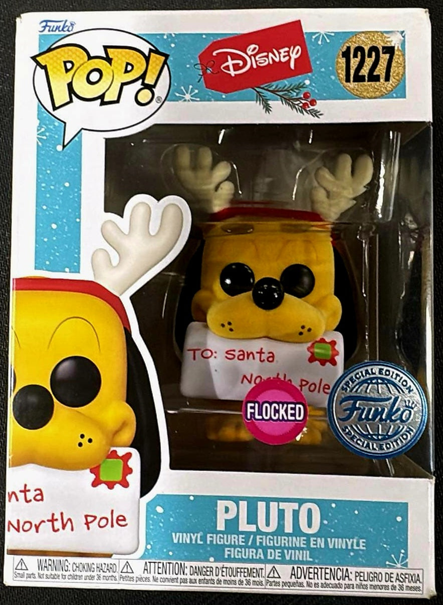 Pluto Funko Pop #1227 FLOCKED