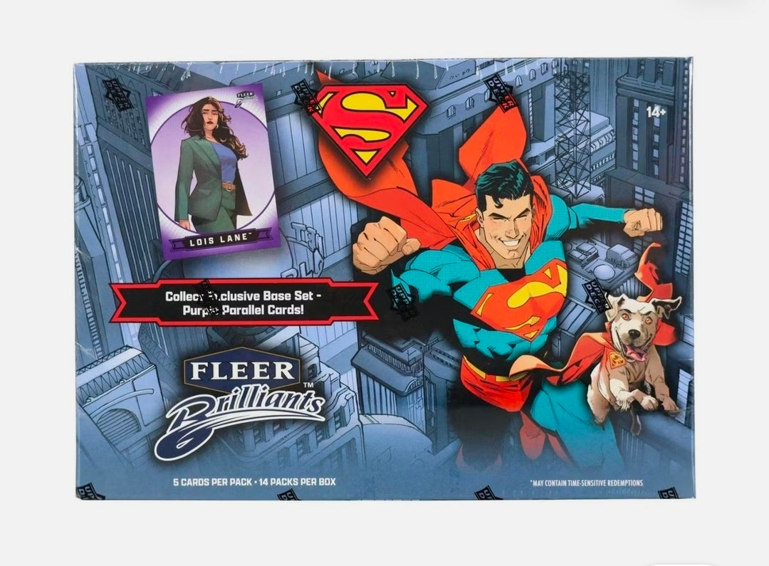 2025 Upper Deck Fleer Brilliants Superman Mega Box