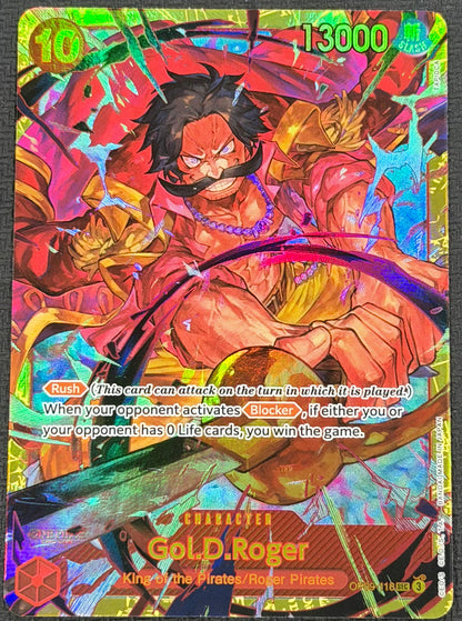 Gol.D.Roger OP09-118 SEC Secret Rare