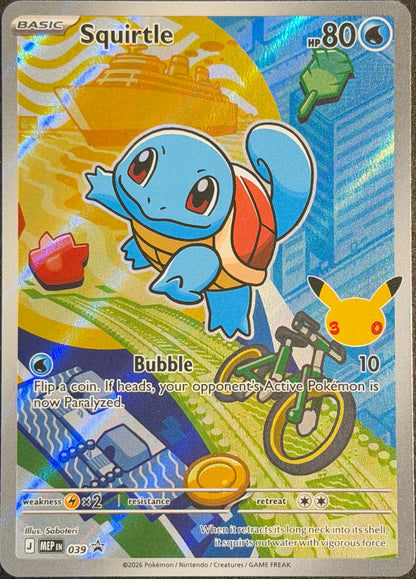Squirtle 039 First partners Illustration Collection promo