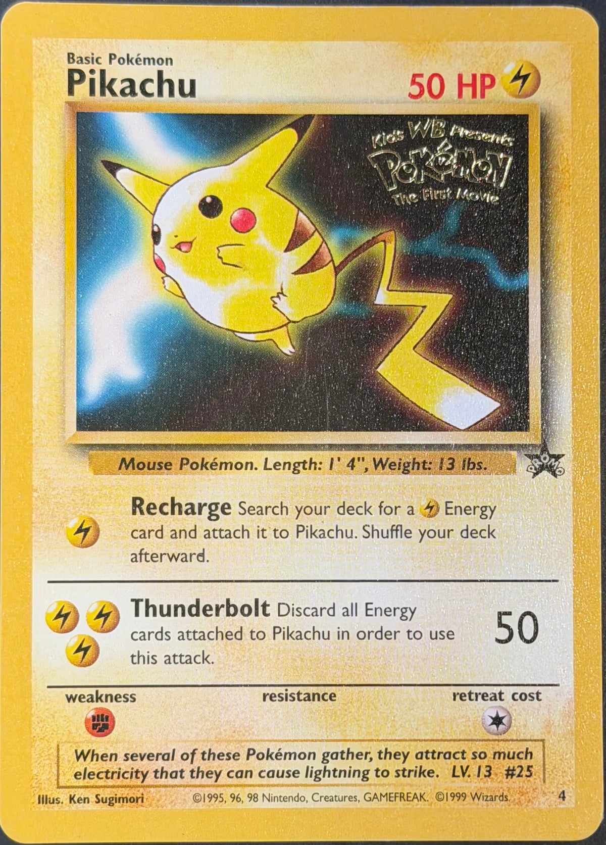 Pikachu 4 The First Movie WB promo