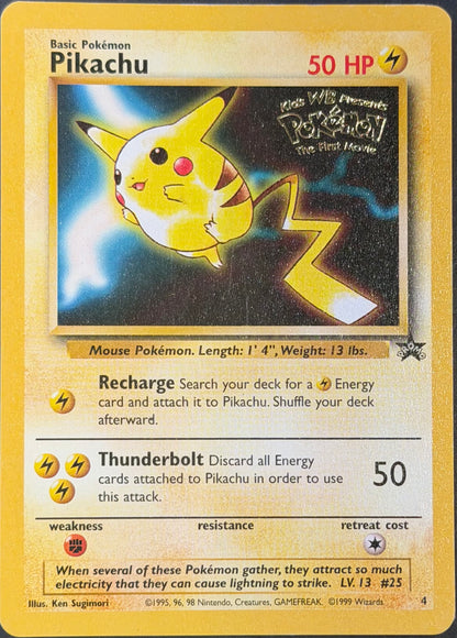 Pikachu 4 The First Movie WB promo