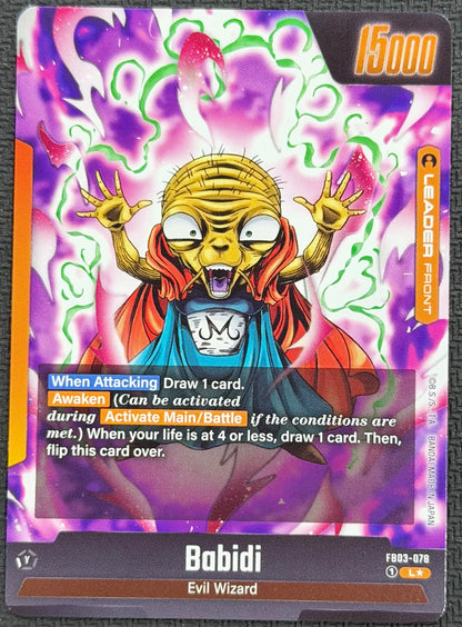 Majin Buu Alternate Art Leader FB03-078