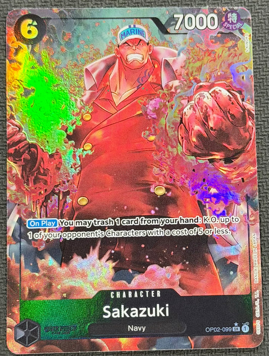 Sakazuki OP02-099 Alternate Art