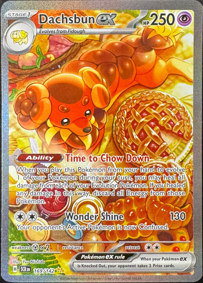 Dachsbun EX 169/142 [Stellar Crown]