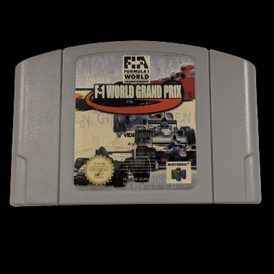 F-1 World Grand Prix N64 Cartridge
