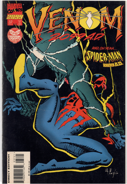 Venom 2099 A.D. and Spider-Man 2099 A.D. #37