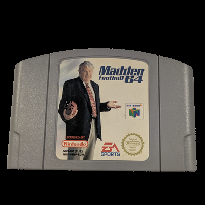 Madden Football 64 N64 Cartridge