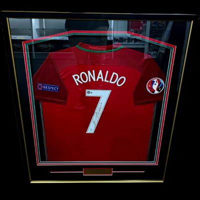 Cristiano Ronaldo Autographed Jersey (Beckett Authenticated)