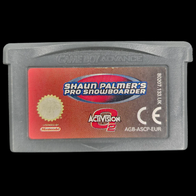 Shaun Palmer's Pro Snowboarder Game Boy Advance GBA Cartridge
