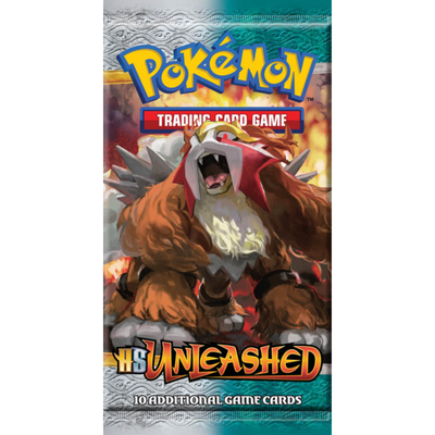 Heart Gold & Soul Silver: Unleashed Booster Pack [Entei]